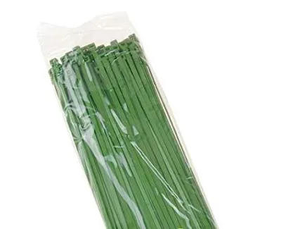 Produktbild von Kabelbinder 3,6/200 20 Stück Weiß+Schwarz UV-Beständig (Grün)
