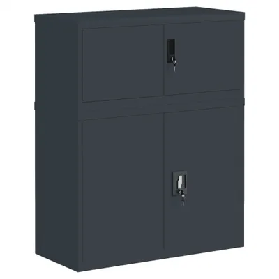 Image de Classeur anthracite 90x40x110 cm acier