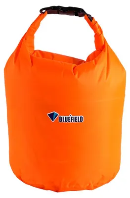 Immagine prodotto di Borsa leggera, idrorepellente e impermeabile da 70 litri per attività all'aperto, campeggio, vela e pesca (70L arancione)