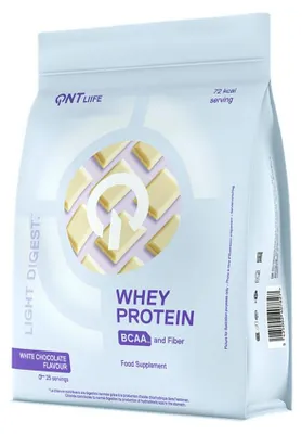 Image de Protéines Minceur - QNT - LIGHT DIGEST WHEY PROTEIN (500g) - Saveur Chocolat Blanc