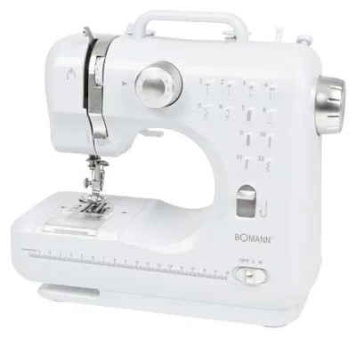 Image de Machine à coudre 12 points Blanc Bomann NM6063CB-Blanc