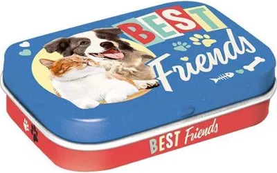 Produktbild von Nostalgic-Art - Pillendose - Animal Club - Best Friends Cat & Dog