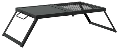 Obrázek produktu pro vidaXL Skládací kempingový gril, černý, 31,5 x 26,5 x 4 cm