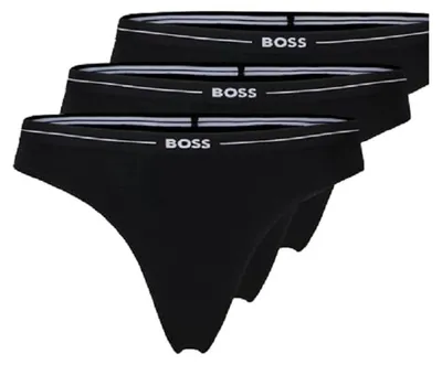 Produktbild von BOSS Damen Tanga Unterwäsche 3er-Pack