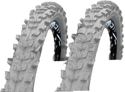 Produktbild von 2 Stück Fahrradreifen Kenda 24" MTB Reifen 24x1,95 (50-507) grau 24 Zoll K-829