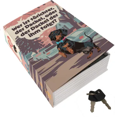 Produktbild von Dachshundliebe Booksafe L