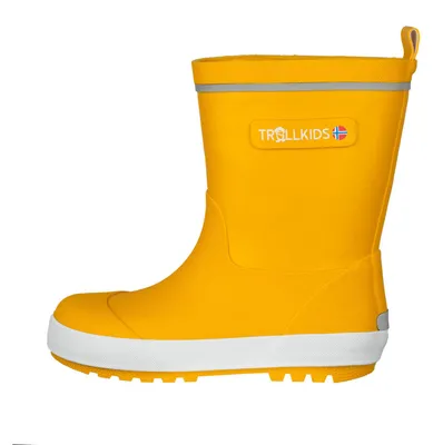 Image de Trollkids Bottes de pluie 471-703 jaune pour enfant