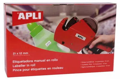 Obrázok produktu pre agipa cenovka 101418, červená, 1-riadková