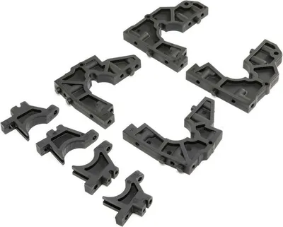 Produktbild von Losi Front/Rear Bulkhead Set: DBXL-E 2.0