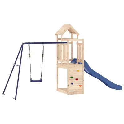 Image de Aire de jeux d'extérieur bois de pin massif