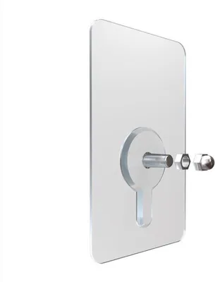 Immagine prodotto di INF Ganci da parete autoadesivi per cornice portafoto, 5 pezzi 8 mm