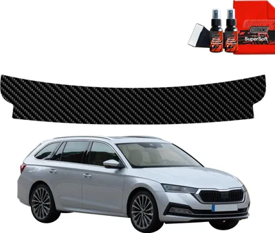 Produktbild von Kohlenstoff Schutzfolie Grizz Protector für Ladekante - Skoda Octavia 4 Kombi (2019-2024)