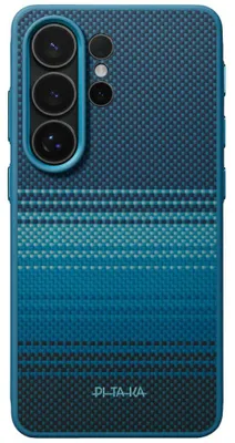 Image de Coque Pitaka Cairn avec MagSafe pour Samsung Galaxy S26 Ultra, Aramide, Moonrise