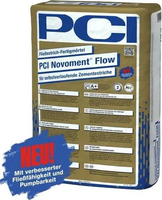 Produktbild von PCI Novoment Flow 25kg Sack grau