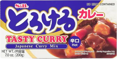 Produktbild von S&B Japan Currypaste scharf Torokeru Curry Hot 200g