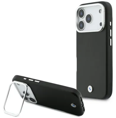 Immagine prodotto di Custodia BMW M Sign Metal con logo Magsafe per iPhone 17 Pro, nera