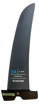 Produktbild von Duotone flosna Fin F_Ride (Power) 34 GRAU/TÜRKIS Einheitsgröße