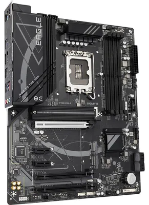 Obrázek produktu pro GIGABYTE Z790 EAGLE, Intel, LGA 1700, Intel® Celeron®, Intel Core i3 12th Gen, Intel Core i3 13th Gen, Intel Core i3 14th Gen, Intel..., LGA 1700, DDR5-SDRAM, 256 GB