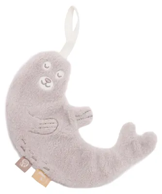 Productafbeelding van Jollein Knuffeldoekje Baby - Zeehond - Fopspeen doekje - 100% polyester - Zacht