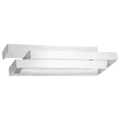 Immagine prodotto di Lampada da parete FROST 2xG9 8W acciaio 10x9x42cm Sollux Lighting