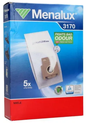 Immagine prodotto di Menalux 3170 5x sacchi aspirapolvere Miele Allergy Brillant Exquisit Medicair
