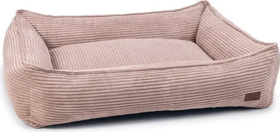 Produktbild von Designed by Lotte Liegebett Ribbed rosa, Maße: 65 x 60 x 20 cm