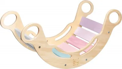 Produktbild von Montessori Regenbogenschaukel 5in1 natur