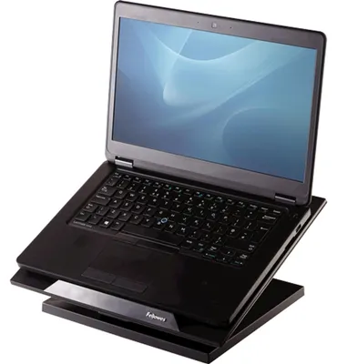 Produktbild von Fellowes Designer Suites, Laptop-Ständer, Schwarz, Kunststoff, 43,2 cm (17"), 11,3 kg, FIRA International, EN ISO 9241-5
