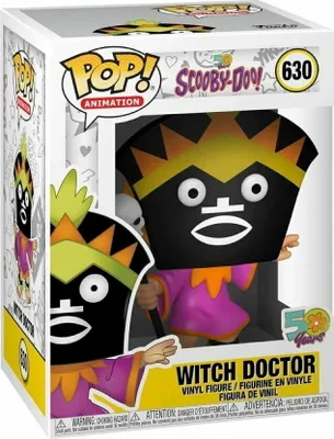 Produktbild von Scooby-Doo! - Witch Doctor 630 - Funko Pop! - Vinyl Figur