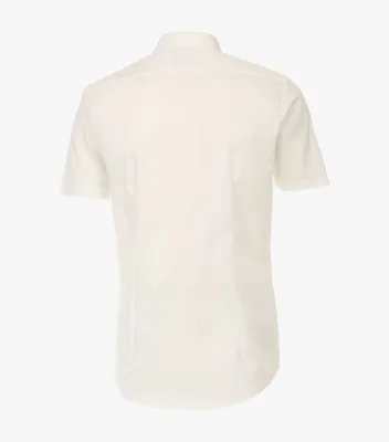Produktbild von Venti - Body Fit - Bügelleichtes Herren Kurzarm Hemd mit Kent Kragen (001930), Größe:40, Farbe:Creme (002)