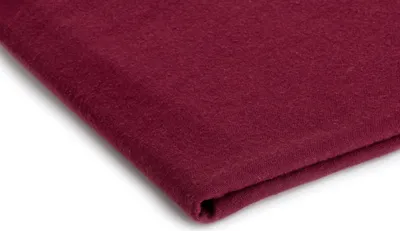 Produktbild von Strickwaren Polyspun, Polyviscose Bordeauxrot 50 x 160 cm