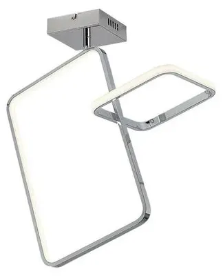 Productafbeelding van Rabalux 71367 Plafondlamp Malwen LED 36, metaal, aluminium, chroomkleurig