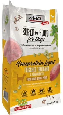 Immagine prodotto di MAC's DOG Crocchette Mono Senior / Light 3 kg