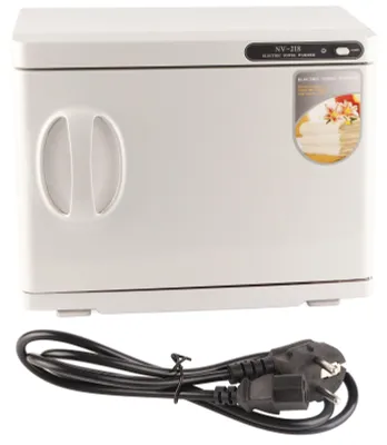 Immagine prodotto di Sterilizzatore per asciugamani 2 in 1, armadio di sterilizzazione UV a caldo per l'uso in saloni di bellezza, parrucchieri e centri benessere