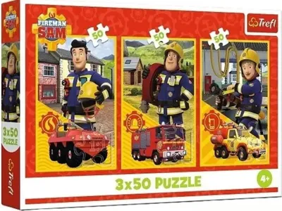 Produktbild von Trefl 34880, 50 Stück(e), Fahrzeuge, 4 Jahr(e)