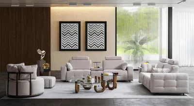 Produktbild von Sofagarnitur 2+2+1 Sitzer Set Design Sofa Polster Couchen Couch Modern Luxus Neu