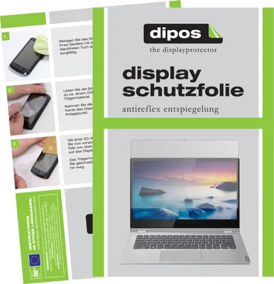 Produktbild von 2x Schutzfolie für Lenovo IdeaPad C340-14 matt Displayschutzfolie Folie Display Schutz dipos