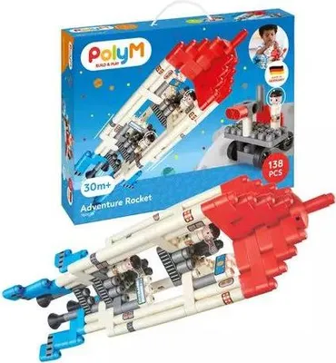 Zdjęcie produktu dla Klocki konstrukcyjne Adventure rocket 138 elementów
