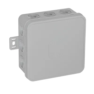 Immagine prodotto di Scatola da incasso per spina grigia 80x85x41 IP54 Viplast 03603