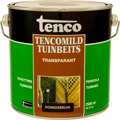 Produktbild von Transparentes Dunkelbraun 2,5l Tencomild Farbe/Beize Tenco