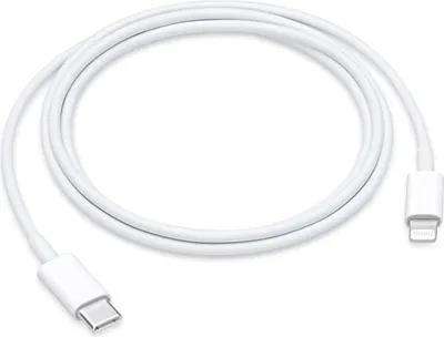 Produktbild von Apple USB‑C auf Lightning Kabel (2 m) weis,