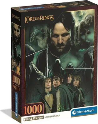 Produktbild von Clementoni - Puzzle Lord Of The Rings - 1000 dielov