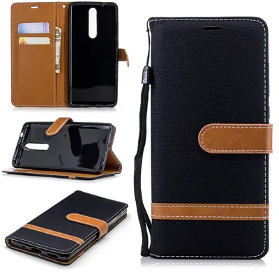 Zdjęcie produktu dla Etui na telefon komórkowy Nokia 5.1 Jeans Cover Czarny