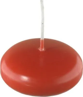 Produktbild von Schwimmkerzen Paprika Rot 32 x Ø 80 mm, 8 Stück