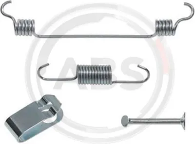Produktbild von Zubehörsatz Feststellbremsbacken A.B.S. hinten für HYUNDAI SANTA FÉ II (CM) für KIA SORENTO II (XM)