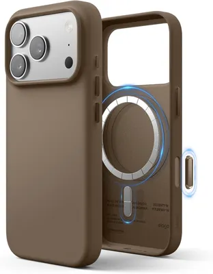 Obrázok produktu pre Kožené puzdro Elago MagSafe pre iPhone 17 Pro, taupe