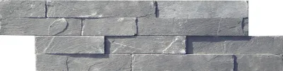 Produktbild von Verblendstein schiefer 40 x 10 cm schwarz