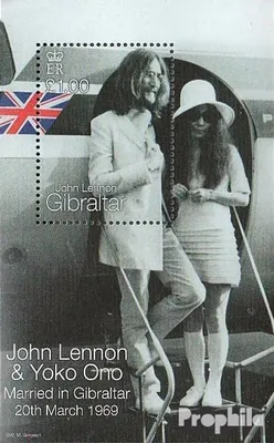 Produktbild von Briefmarken Gibraltar 1999 Mi Block37 (kompl.Ausg.) postfrisch Hochzeit