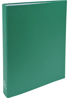 Image de Exacompta 20x Classeur rembordé polypropylène 2 anneaux 30mm A4 Vert 54373E