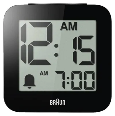 Produktbild von Braun  BC 25 BP schwarz Quarzwecker mit Sprachausgabe